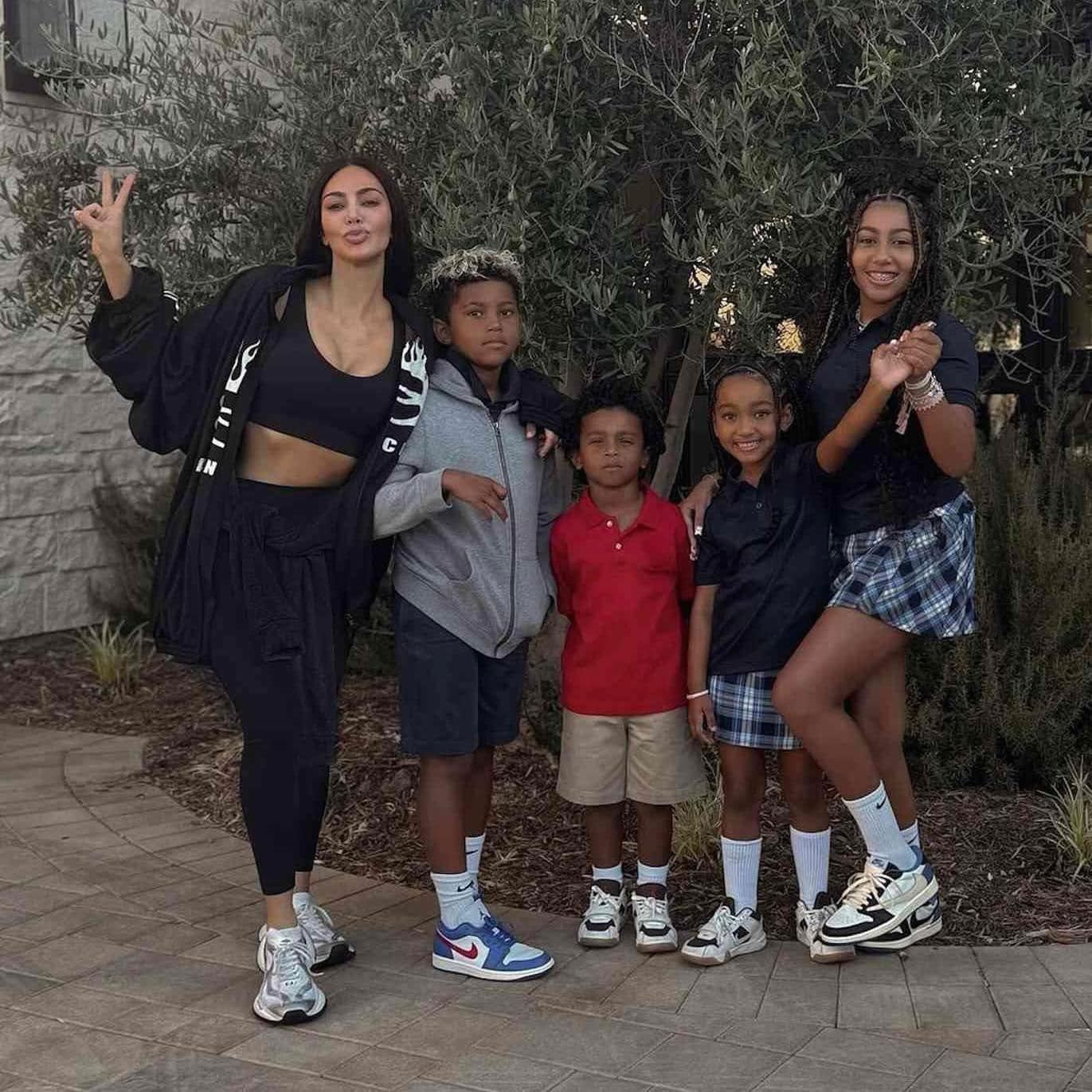 Whew! Kim Kardashian Opens Up About Single Mom Life & Raising Her Kids Without Ye’s Support