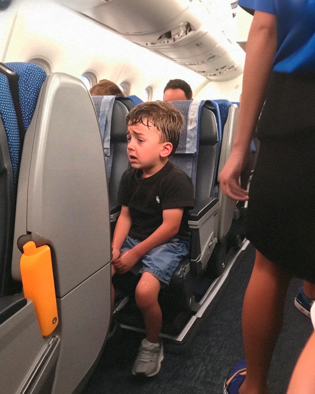 Stewardess Hears Crying from Lavatory, Finds Kid Who Wasn’t on Passenger List — Story of the Day