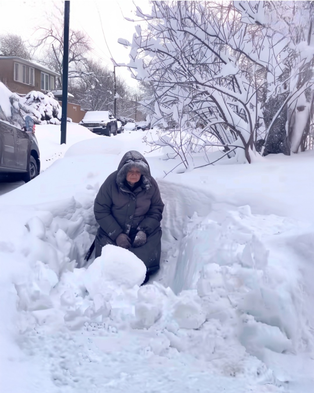 On My Way to Work, I Found an Elderly Woman Almost Frozen in a Snowdrift Near My House – What She Gave Me Changed Everything