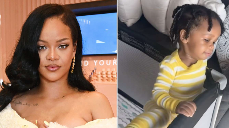 Rihanna expressed concern about her 2-year-old eldest son RZA: “Until now he still can’t walk”