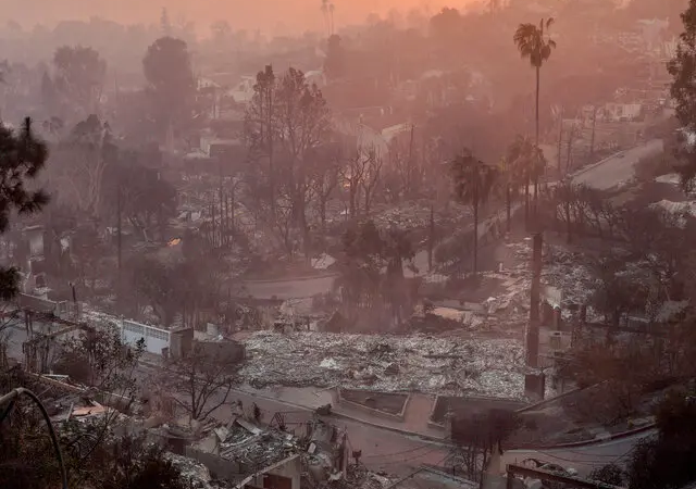 Here’s where the Los Angeles fires are burning now and the efforts to curb them.