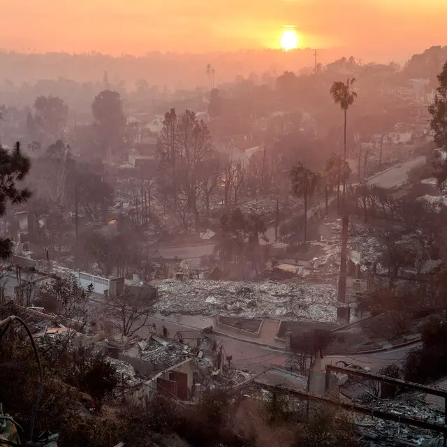 Here’s where the Los Angeles fires are burning now and the efforts to curb them.