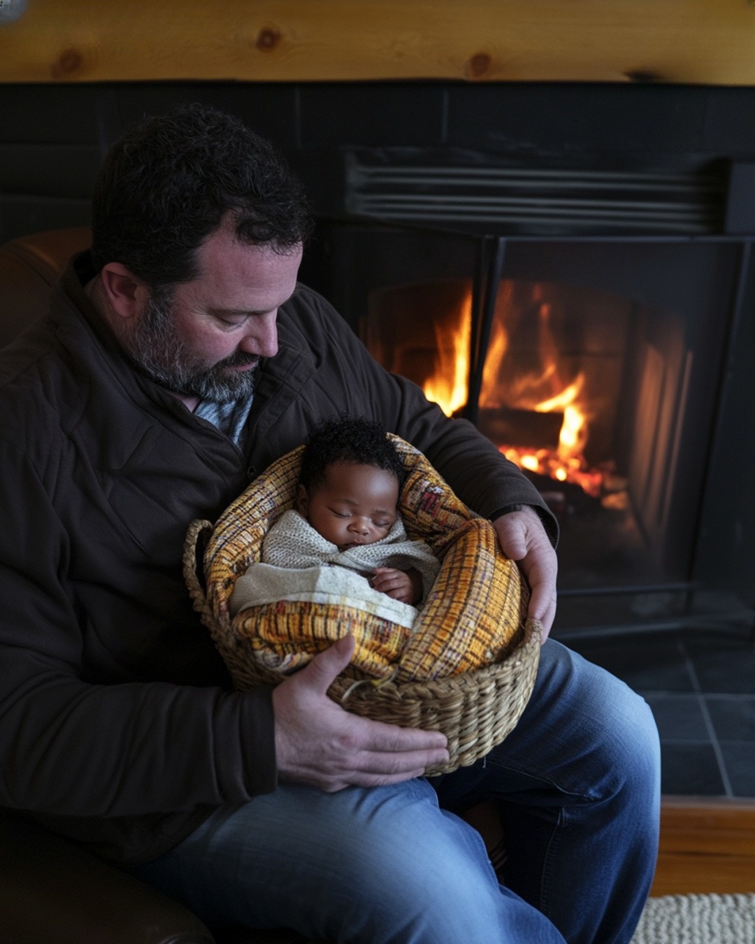 Man Finds a Baby Boy Wrapped in Blankets in a Basket and Adopts Him—17 Years Later, a Stranger Returns for the Boy