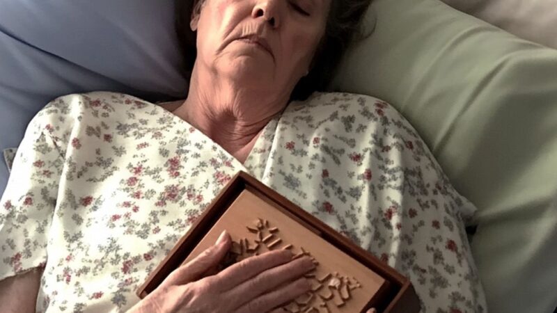 My Dying Neighbor Asked Me to Visit Her Urgently – When I Got There, She Told Me to Take a Wooden Box Out of Her Drawer and Open It