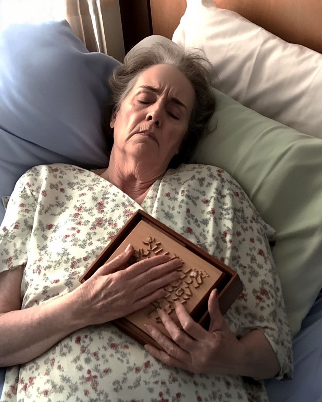 My Dying Neighbor Asked Me to Visit Her Urgently – When I Got There, She Told Me to Take a Wooden Box Out of Her Drawer and Open It