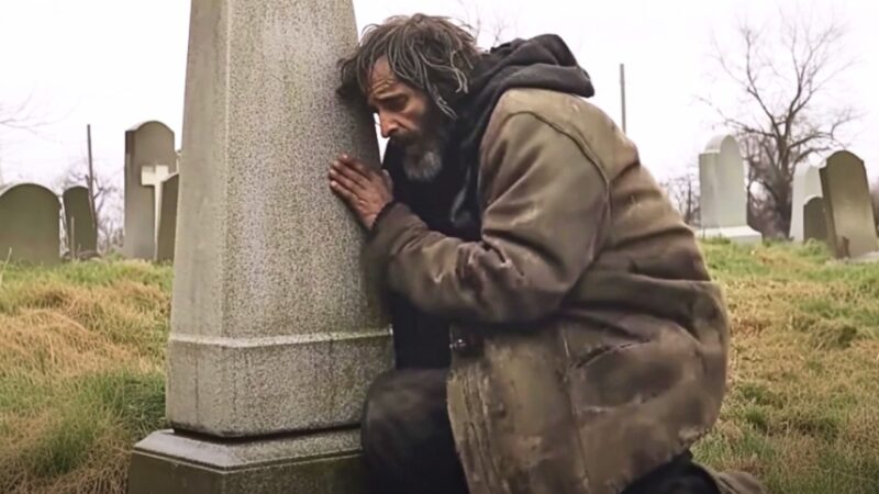 At His Mother’s Gravesite, Ted Meets Ragged Homeless Man Who Is a Carbon Copy of Him – Story of the Day