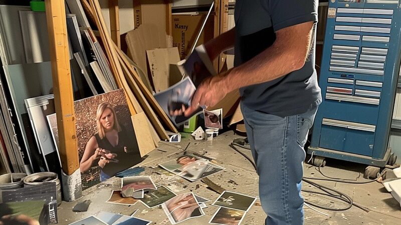 I Walked Into My Husband’s Locked Garage Where He Spent Every Evening — Photos of a Beautiful Young Woman Were Scattered All Over